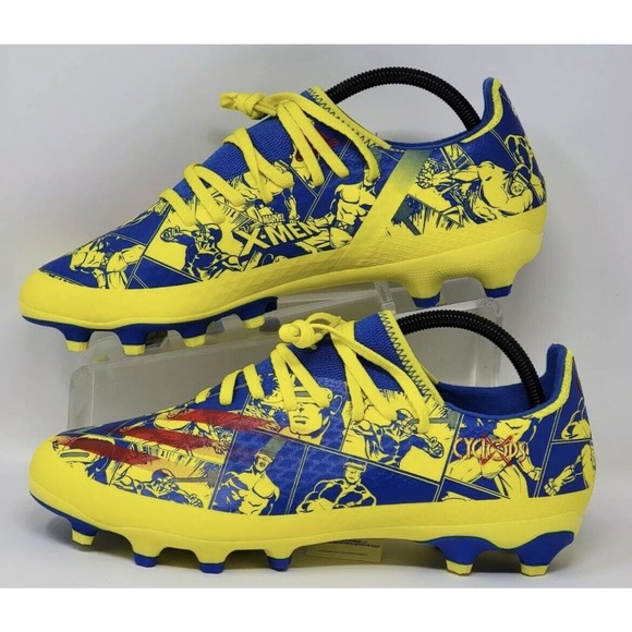 adidas x Cyclops Marvel Soccer Cleats X GHOSTED MG GZ7558 Mens 9 NEW - Picture 12 of 13